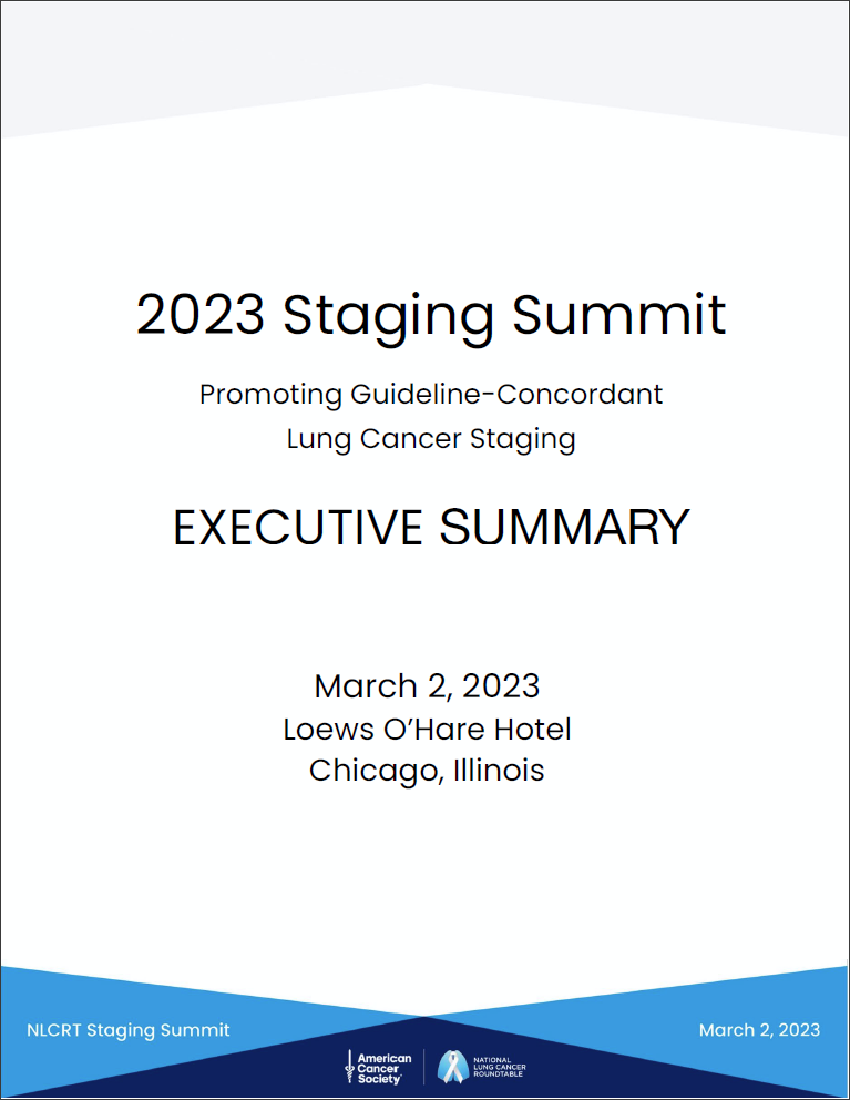 NLCRT 2023 Staging Summit Executive Summary