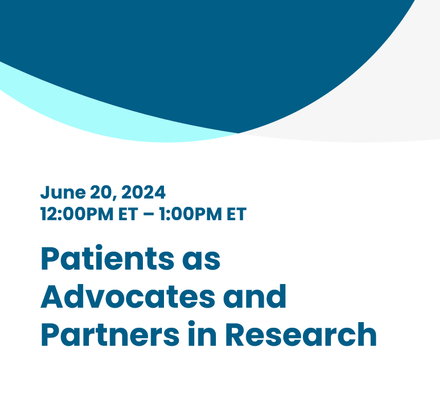 Image for Patients as Advocates and Partners in Research